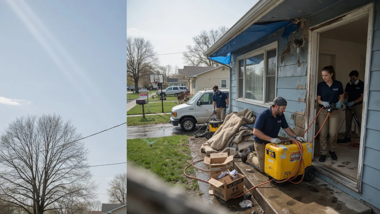 Basement Flood Cleanup in Arp, TX near me